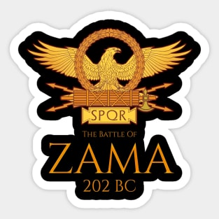 Battle Of Zama Sticker